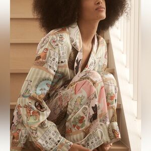 NWT - Karen Mabon Shelf Life Pajama Set